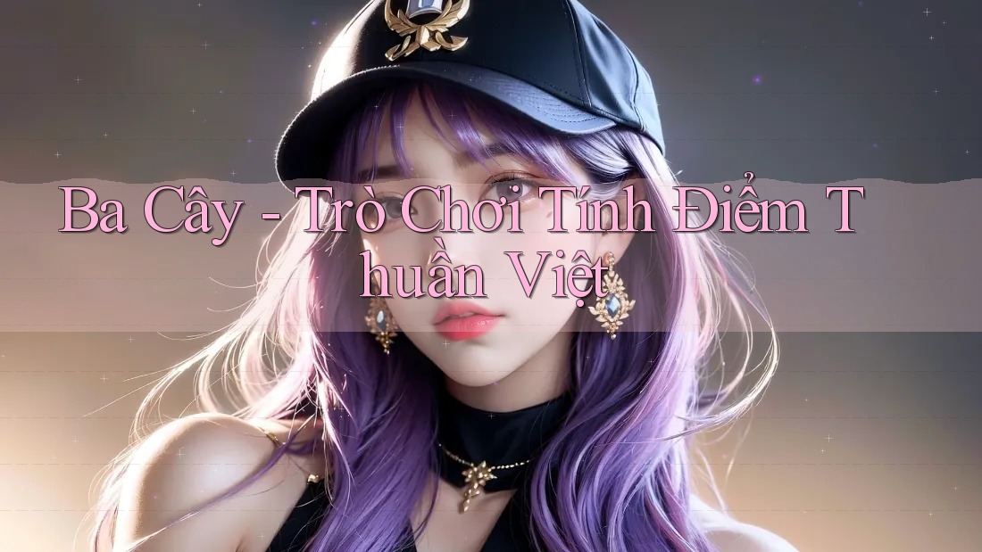 Ba Cây - Trò Chơi Tính Điểm Thuần Việt Ba Cây - Trò Chơi Tính Điểm Thuần Việt