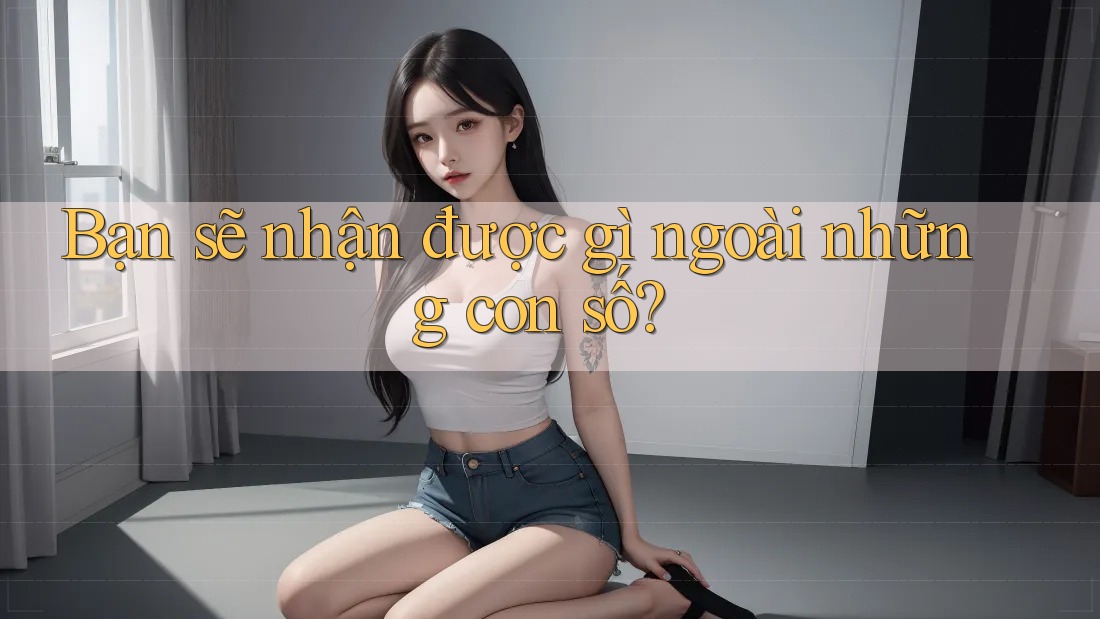 Bạn sẽ nhận được gì ngoài những con số? Bạn sẽ nhận được gì ngoài những con số?