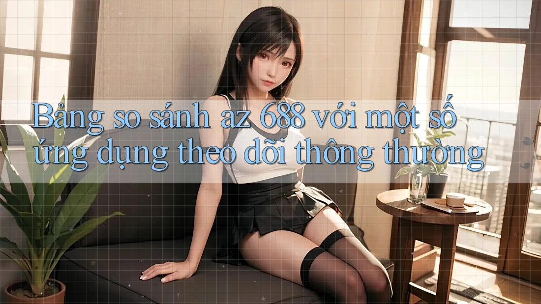 Bảng so sánh az 688 với một số ứng dụng theo dõi thông thường Bảng so sánh az 688 với một số ứng dụng theo dõi thông thường