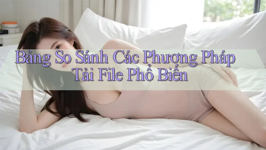 Bảng So Sánh Các Phương Pháp Tải File Phổ Biến Bảng So Sánh Các Phương Pháp Tải File Phổ Biến