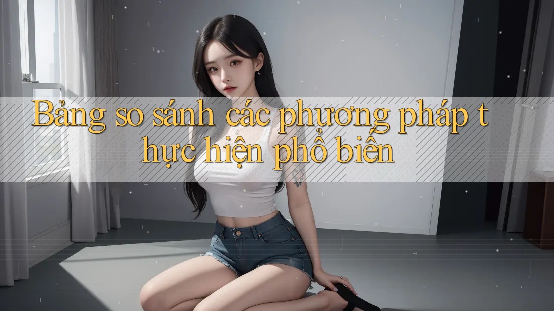Bảng so sánh các phương pháp thực hiện phổ biến