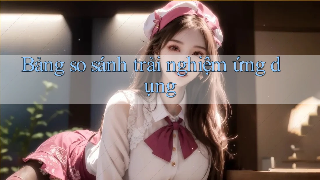 Bảng so sánh trải nghiệm ứng dụng Bảng so sánh trải nghiệm ứng dụng