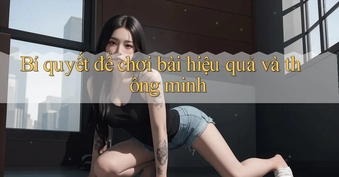 Bí quyết để chơi bài hiệu quả và thông minh Bí quyết để chơi bài hiệu quả và thông minh