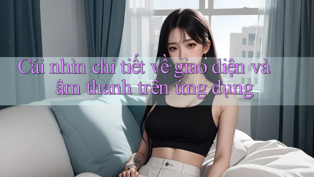 Cái nhìn chi tiết về giao diện và âm thanh trên ứng dụng Cái nhìn chi tiết về giao diện và âm thanh trên ứng dụng