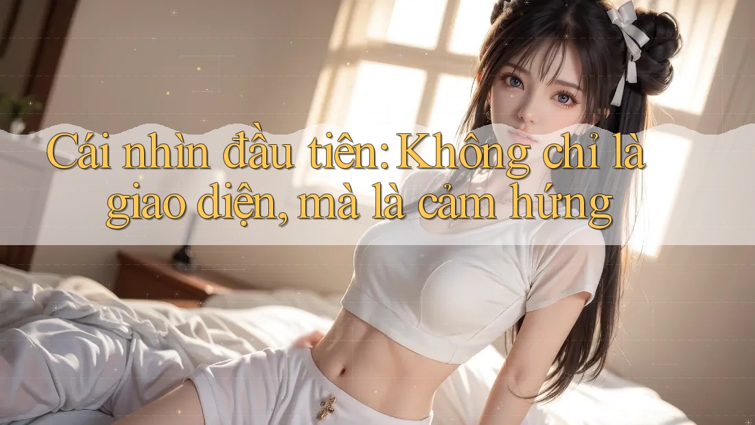 Cái nhìn đầu tiên: Không chỉ là giao diện, mà là cảm hứng Cái nhìn đầu tiên: Không chỉ là giao diện, mà là cảm hứng