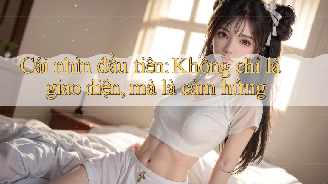 Cái nhìn đầu tiên: Không chỉ là giao diện, mà là cảm hứng