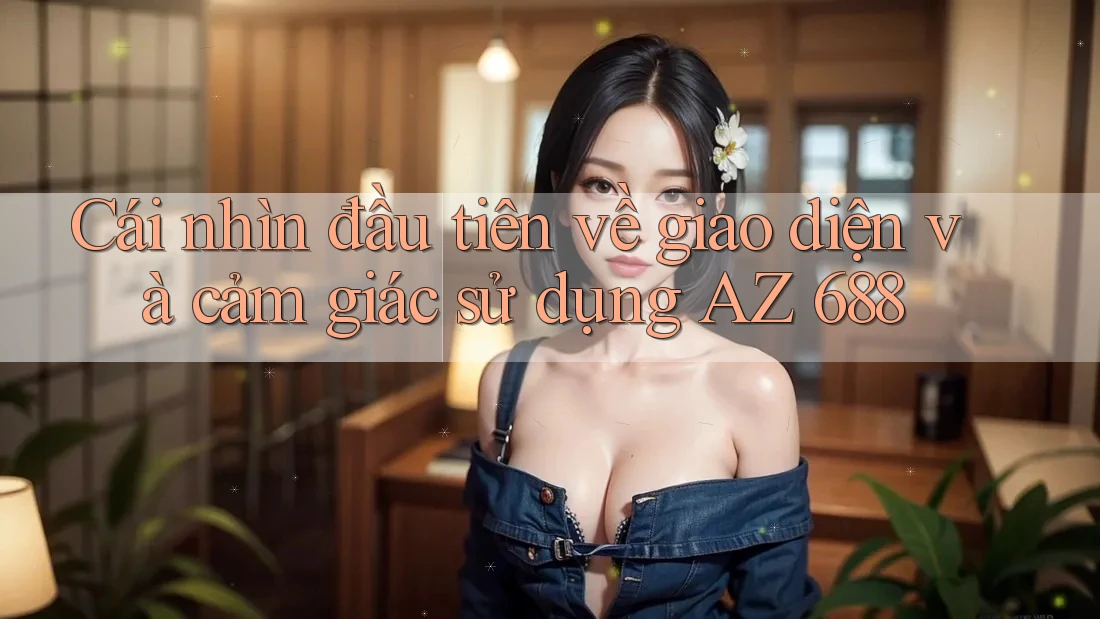 Cái nhìn đầu tiên về giao diện và cảm giác sử dụng AZ 688
