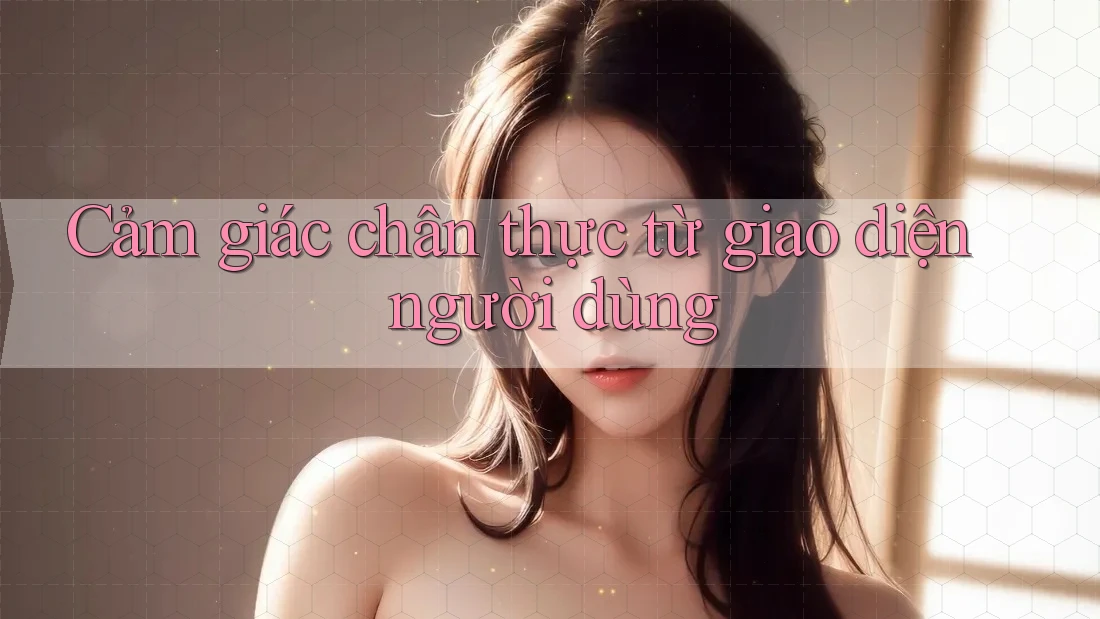 Cảm giác chân thực từ giao diện người dùng Cảm giác chân thực từ giao diện người dùng