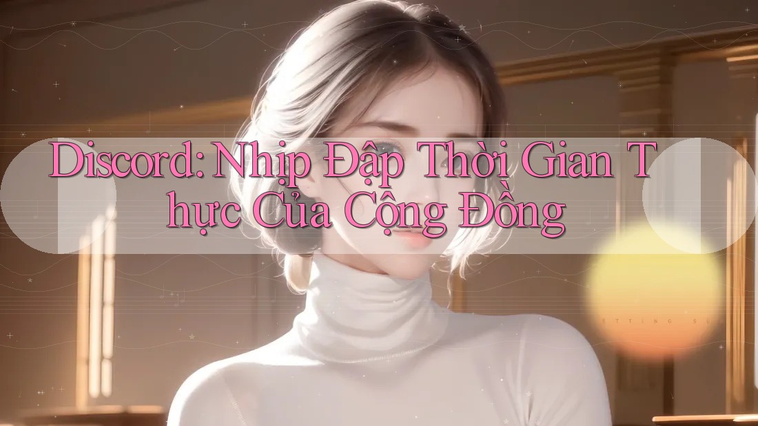 Discord: Nhịp Đập Thời Gian Thực Của Cộng Đồng