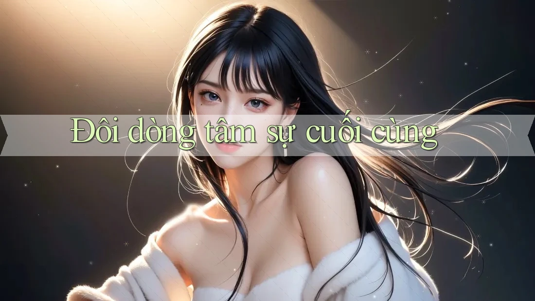 Đôi dòng tâm sự cuối cùng Đôi dòng tâm sự cuối cùng