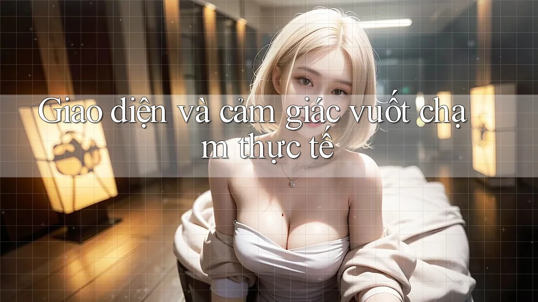 Giao diện và cảm giác vuốt chạm thực tế
