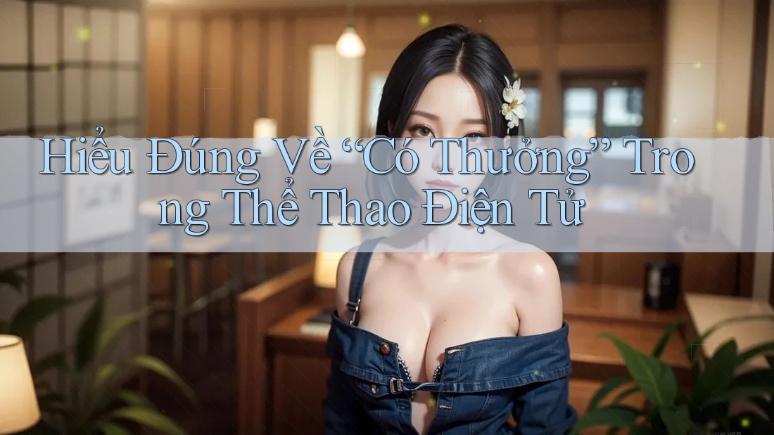Hiểu Đúng Về “Có Thưởng” Trong Thể Thao Điện Tử Hiểu Đúng Về “Có Thưởng” Trong Thể Thao Điện Tử