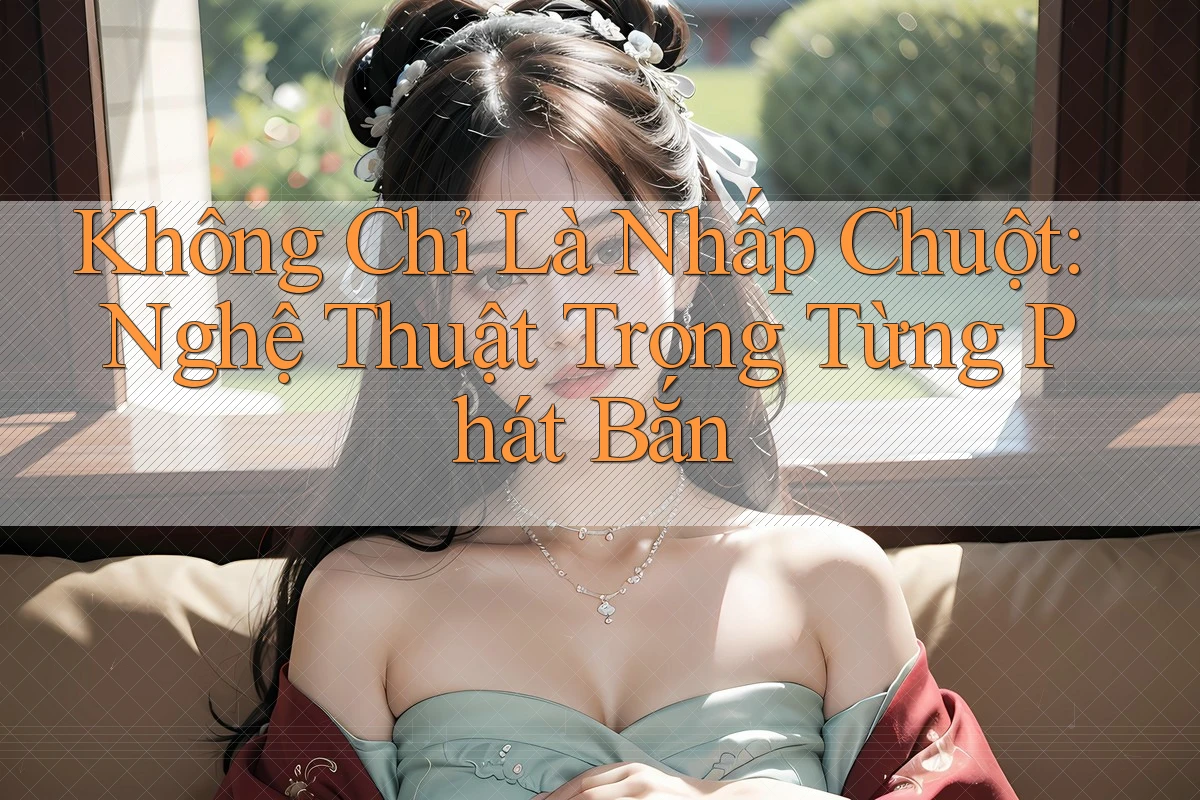 Không Chỉ Là Nhấp Chuột: Nghệ Thuật Trong Từng Phát Bắn Không Chỉ Là Nhấp Chuột: Nghệ Thuật Trong Từng Phát Bắn