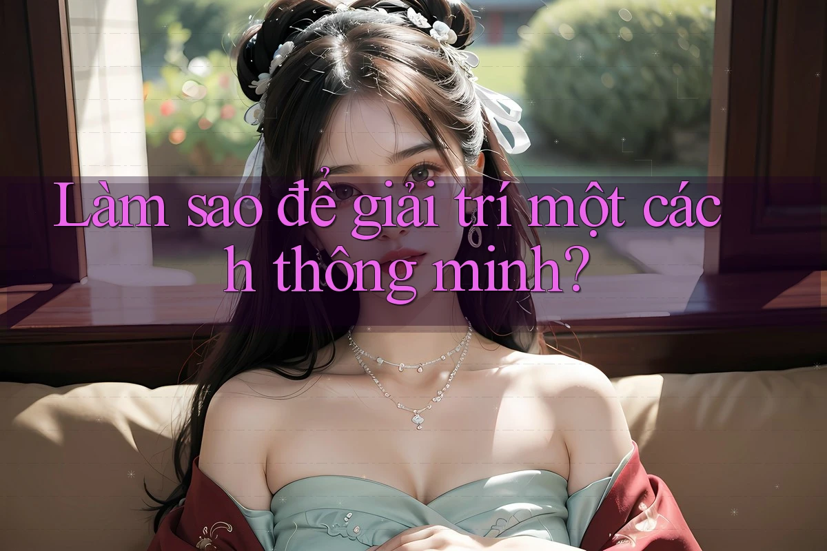 Làm sao để giải trí một cách thông minh? Làm sao để giải trí một cách thông minh?