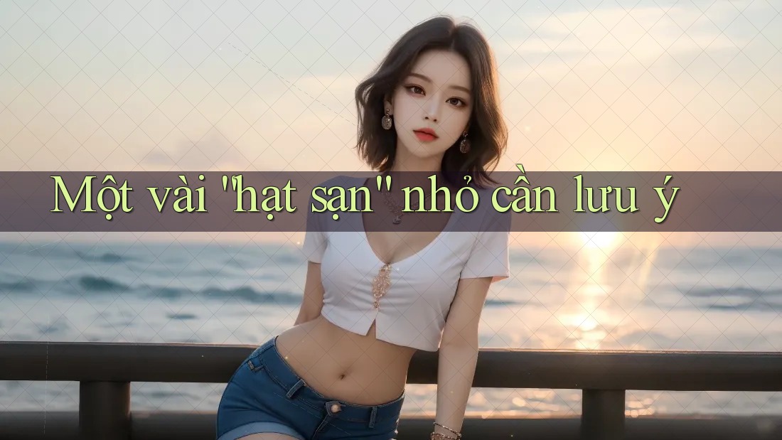 Một vài hạt sạn nhỏ cần lưu ý Một vài hạt sạn nhỏ cần lưu ý