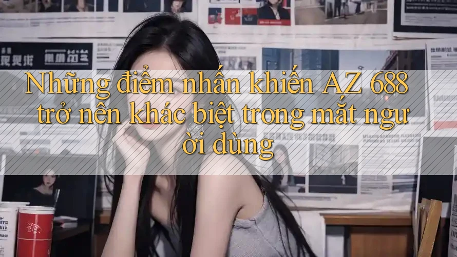 Những điểm nhấn khiến AZ 688 trở nên khác biệt trong mắt người dùng Những điểm nhấn khiến AZ 688 trở nên khác biệt trong mắt người dùng