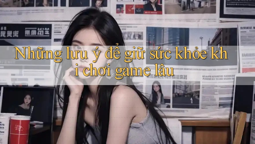 Những lưu ý để giữ sức khỏe khi chơi game lâu Những lưu ý để giữ sức khỏe khi chơi game lâu