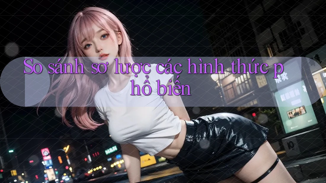 So sánh sơ lược các hình thức phổ biến So sánh sơ lược các hình thức phổ biến