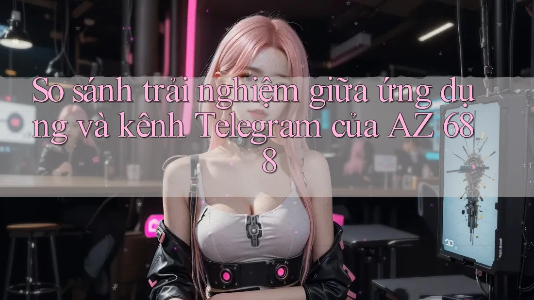 So sánh trải nghiệm giữa ứng dụng và kênh Telegram của AZ 688 So sánh trải nghiệm giữa ứng dụng và kênh Telegram của AZ 688