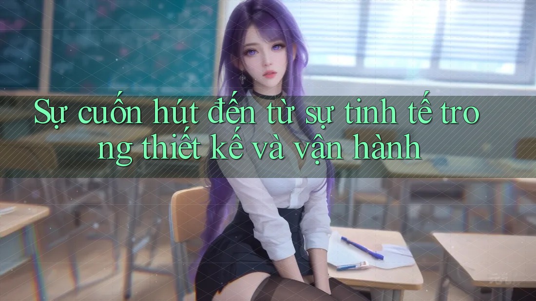 Sự cuốn hút đến từ sự tinh tế trong thiết kế và vận hành