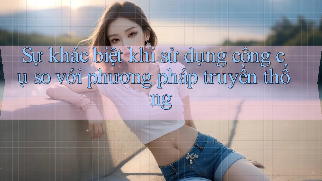 Sự khác biệt khi sử dụng công cụ so với phương pháp truyền thống Sự khác biệt khi sử dụng công cụ so với phương pháp truyền thống