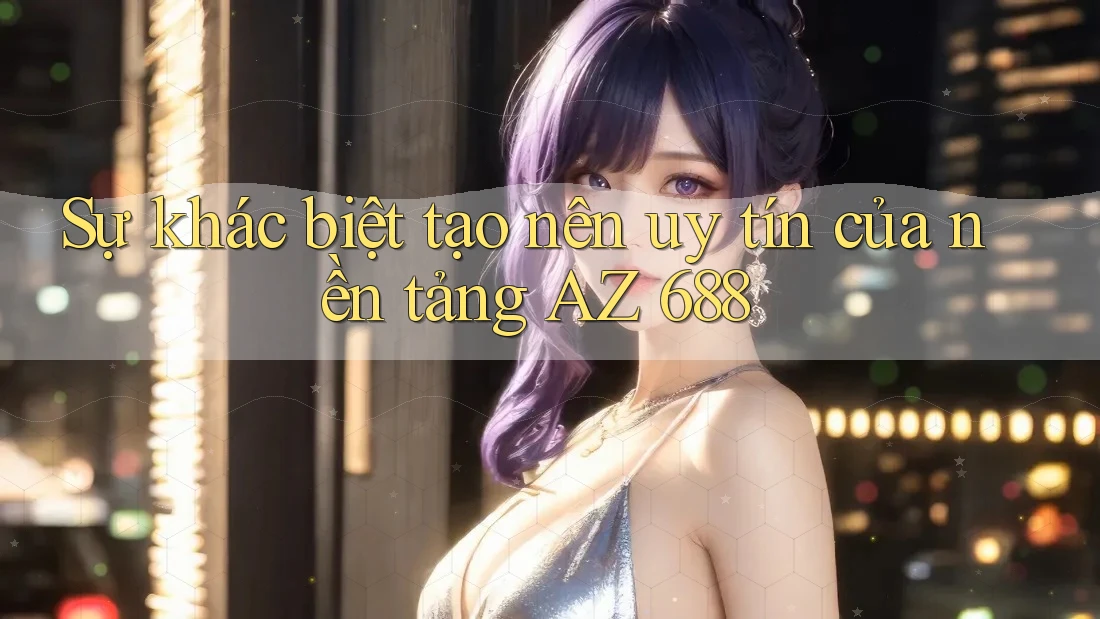 Sự khác biệt tạo nên uy tín của nền tảng AZ 688