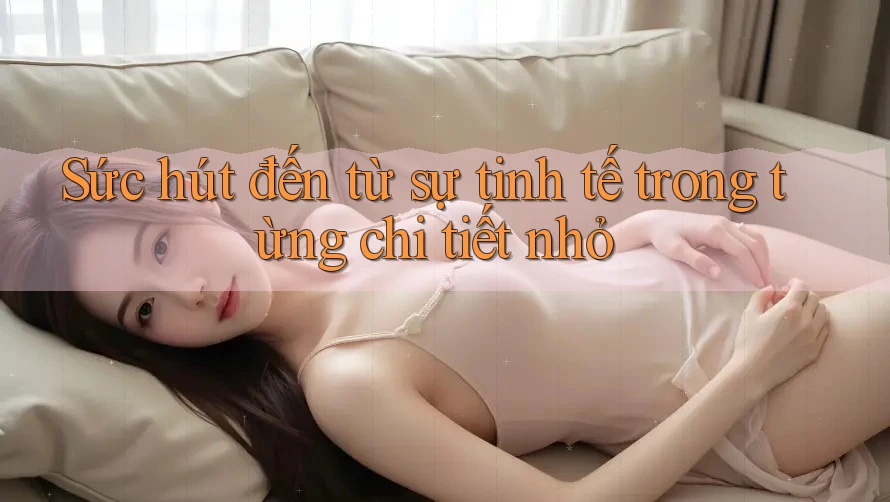 Sức hút đến từ sự tinh tế trong từng chi tiết nhỏ