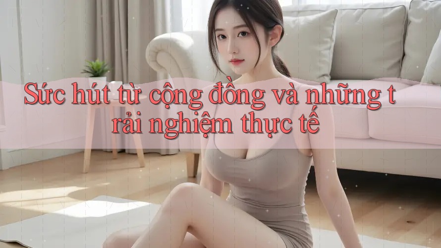 Sức hút từ cộng đồng và những trải nghiệm thực tế