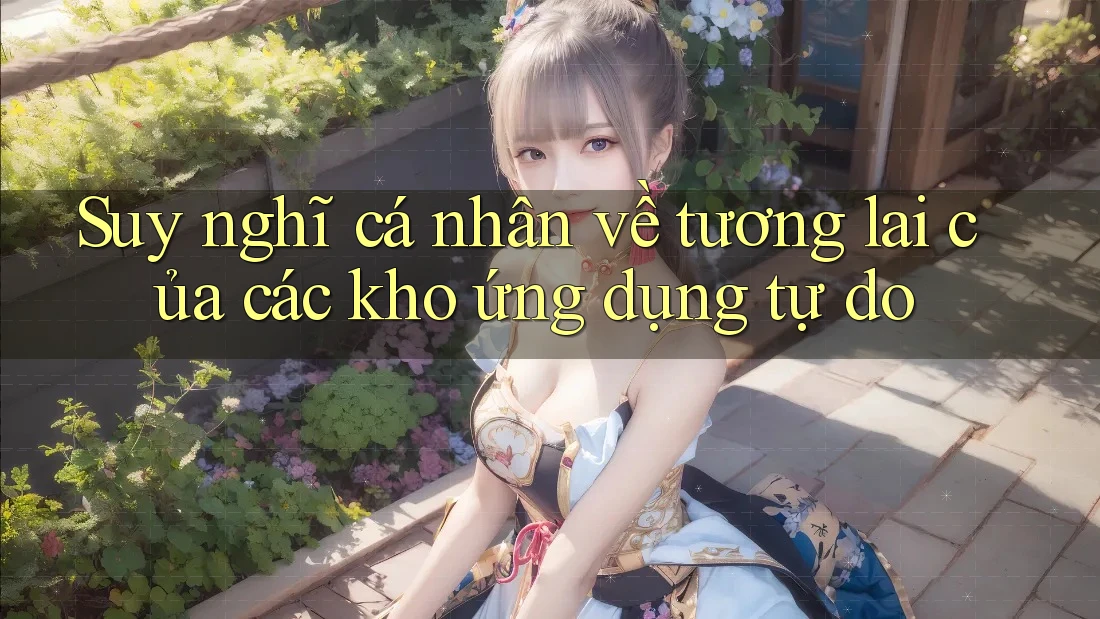 Suy nghĩ cá nhân về tương lai của các kho ứng dụng tự do Suy nghĩ cá nhân về tương lai của các kho ứng dụng tự do