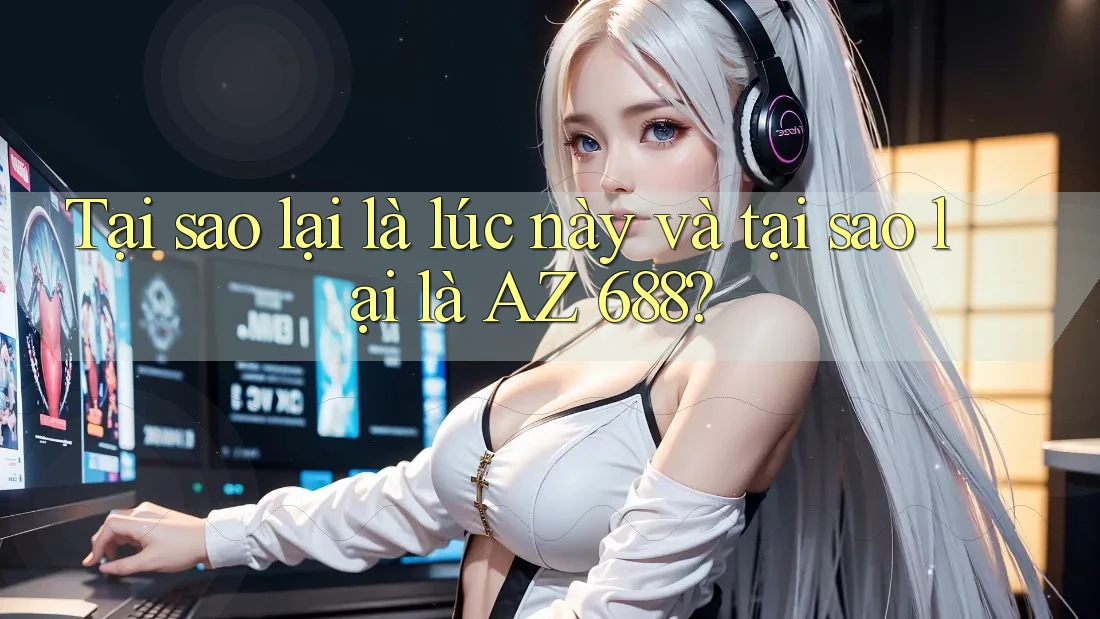 Tại sao lại là lúc này và tại sao lại là AZ 688? Tại sao lại là lúc này và tại sao lại là AZ 688?