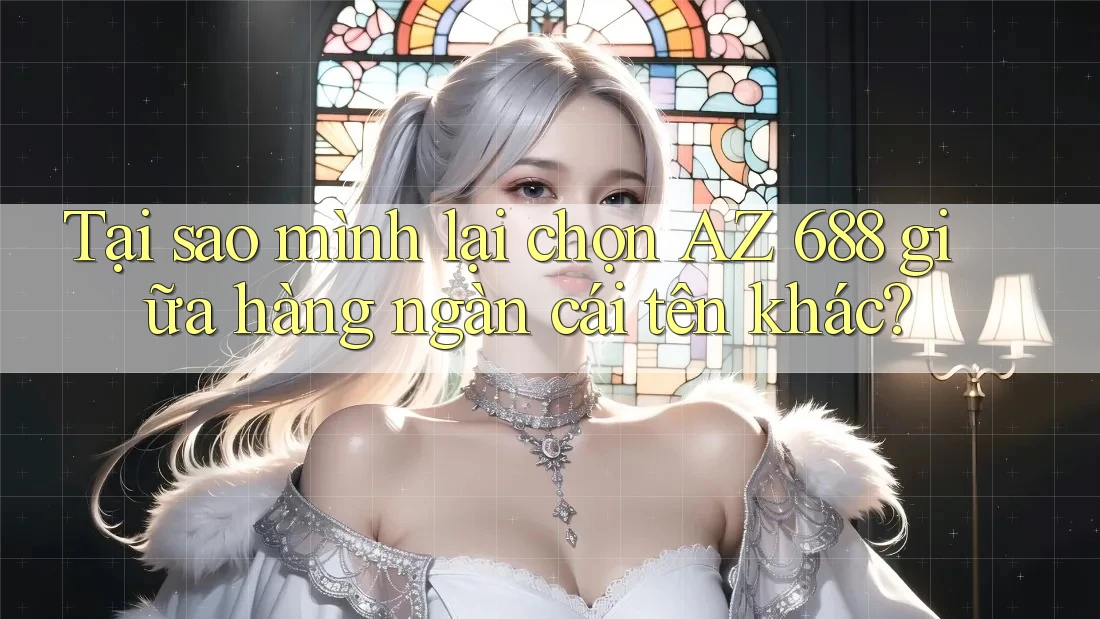 Tại sao mình lại chọn AZ 688 giữa hàng ngàn cái tên khác? Tại sao mình lại chọn AZ 688 giữa hàng ngàn cái tên khác?