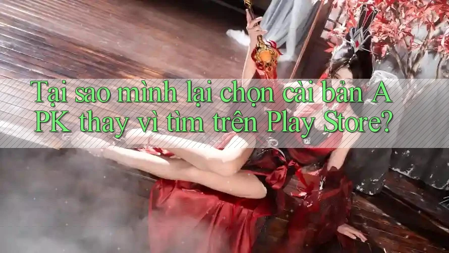 Tại sao mình lại chọn cài bản APK thay vì tìm trên Play Store?