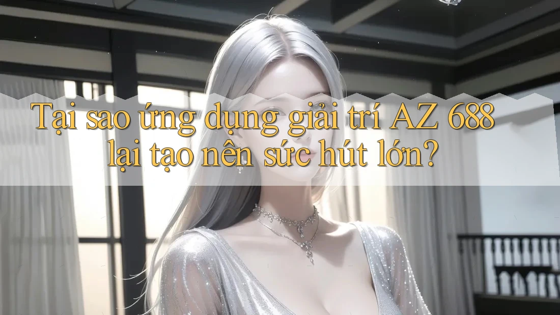 Tại sao ứng dụng giải trí AZ 688 lại tạo nên sức hút lớn? Tại sao ứng dụng giải trí AZ 688 lại tạo nên sức hút lớn?