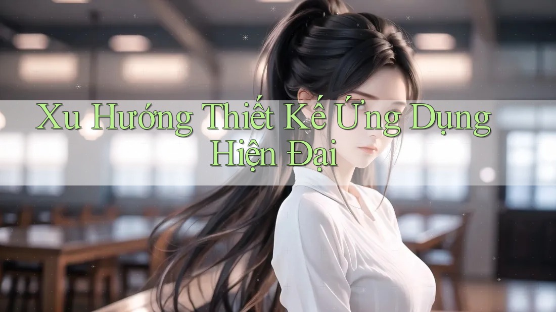 Xu Hướng Thiết Kế Ứng Dụng Hiện Đại Xu Hướng Thiết Kế Ứng Dụng Hiện Đại